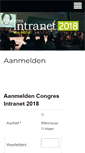 Mobile Screenshot of aanmelden.congresintranet.nl